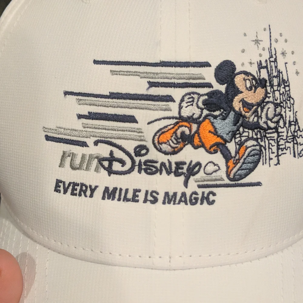 Disney white cap